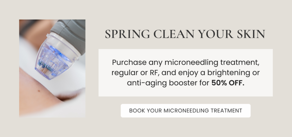 Microneeding treatment special offer