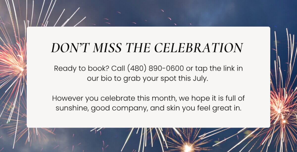 Don't Miss The Celebration