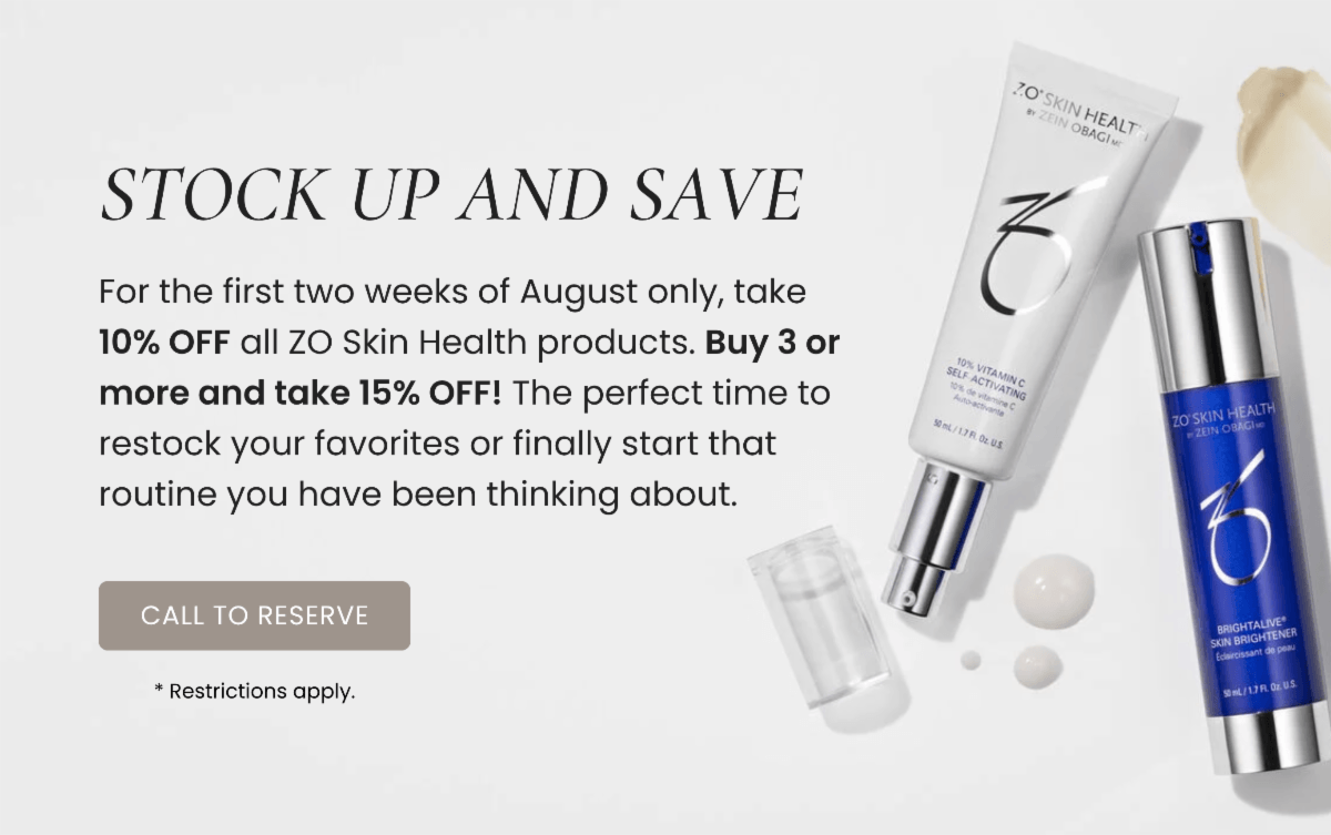 Stock up and save on zo skin