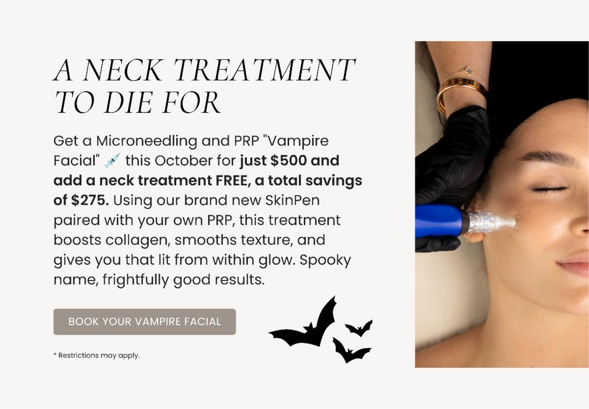 A Neck Treatment To Die For